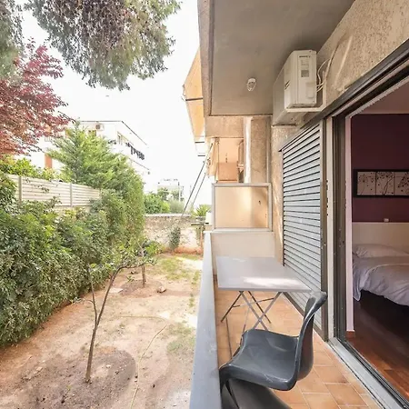 Glyfada Glass-Walled Designed Apt Афины Экстерьер фото
