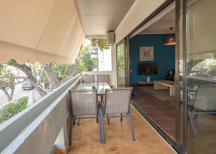 Glyfada Glass-Walled Designed Apt
